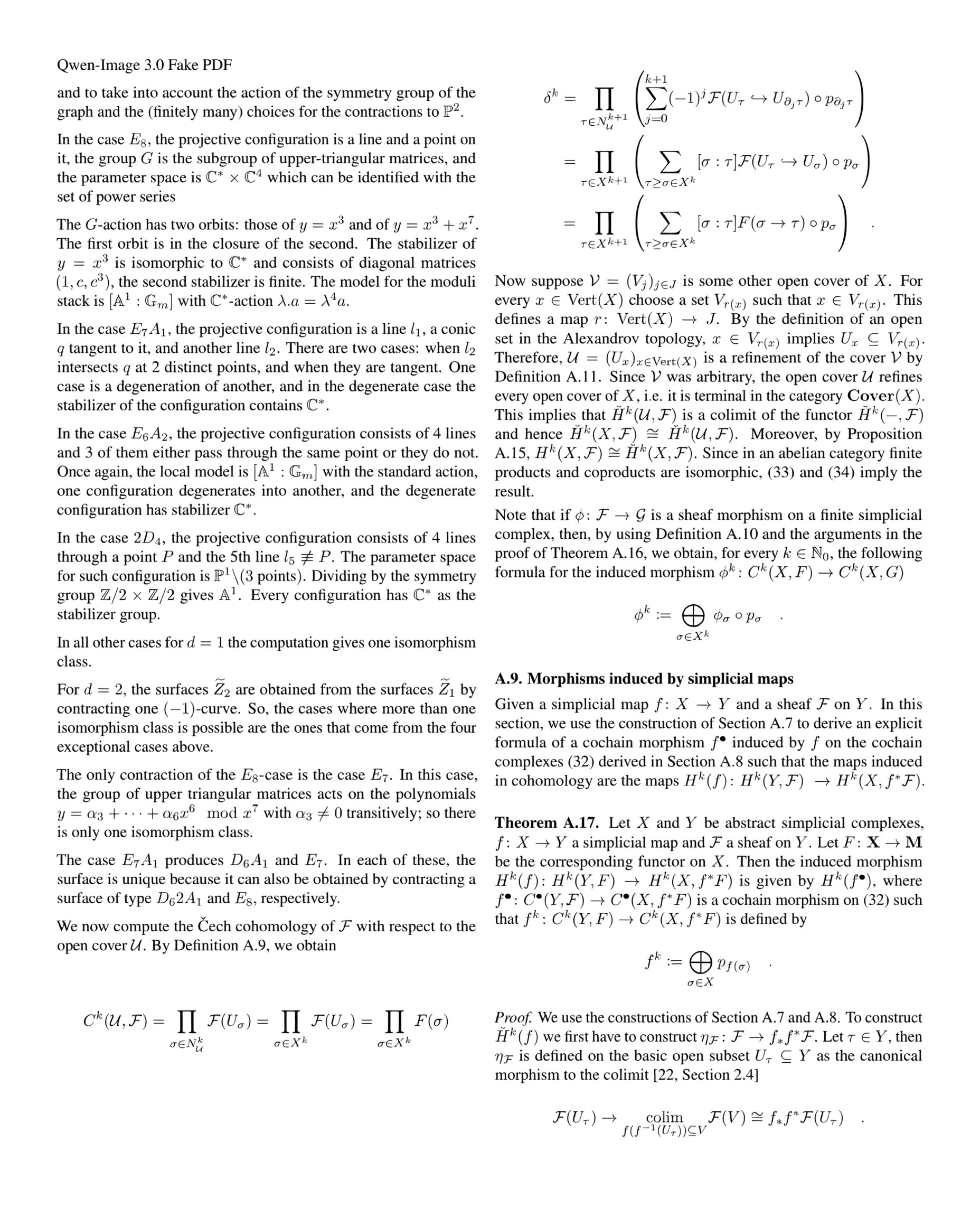Academic paper page with mathematical formulas and structured text columns.